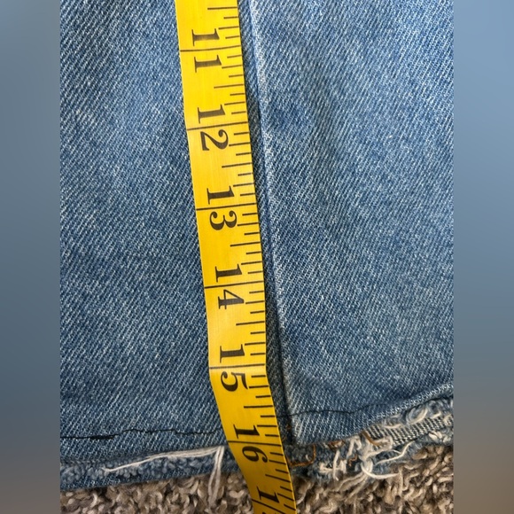 Vintage American Profile Jeanswear Denim Skirt vintage size 7/8 - Picture 9 of 9